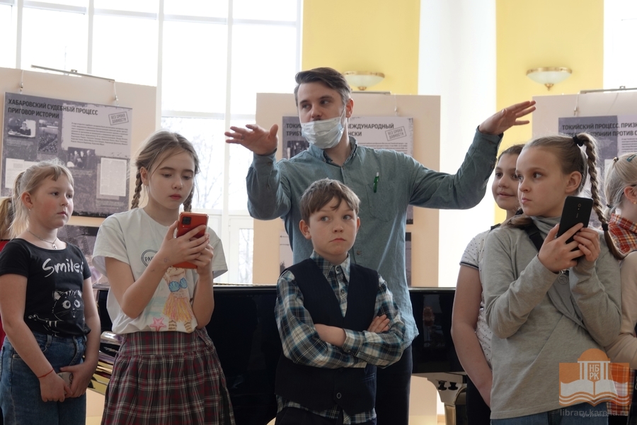В Национальной библиотеке Карелии впервые побывали третьеклассники Шуйской школы №1
