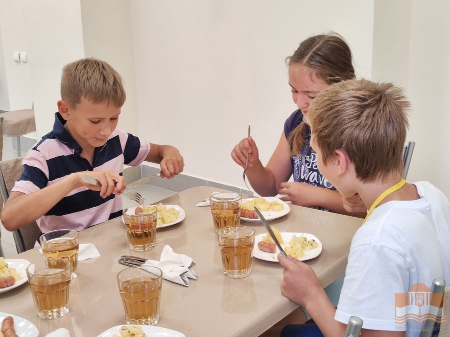 Полезный перекус в библиокафе
