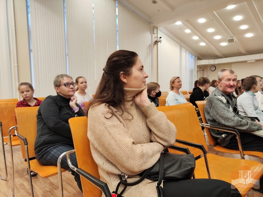 Творческая встреча с карельской поэтессой Натальей Лайдинен в Национальной библиотеке