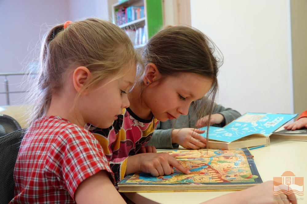 Большой интерес маленьких читателей вызвали книги
