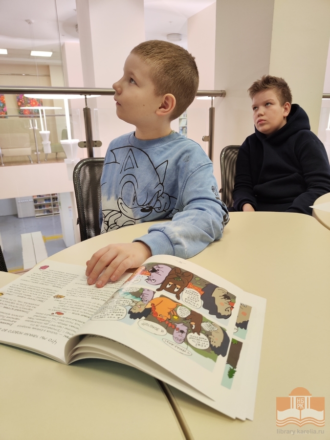 Мастер-класс создателя комиксов «Приключения медведя Какана» Анны Даниловой