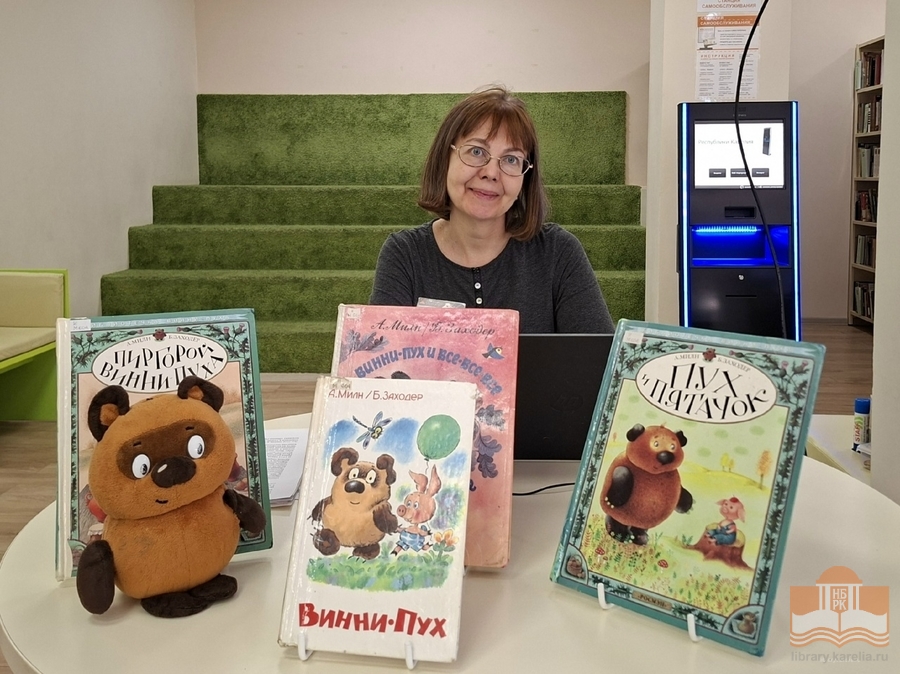 Программу «Большой мир маленькой книги» проводит Наталья Гарбар, главный библиотекарь Центра детского чтения